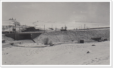 Unterführung westlich von Seubtendorf Februar 1936