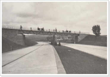 Wegeüberführung Seubtendorf - Langgrün September 1936