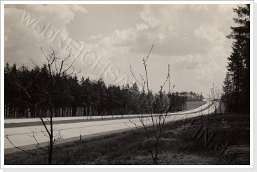 Streckenverlauf nordöstlich von Glauchau Blick Richtung Chemnitz 04.05.1937