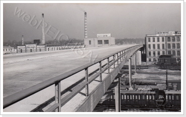 25.02.1938 Blick über das Reichsbahngelände und die Union - Werke