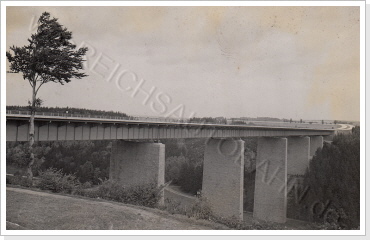 Blick vom Chemnitzer Widerlager 15.10.1938