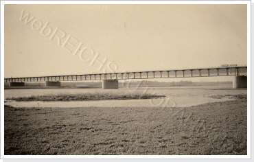 Elbebrücke bei Vockerode 1938
